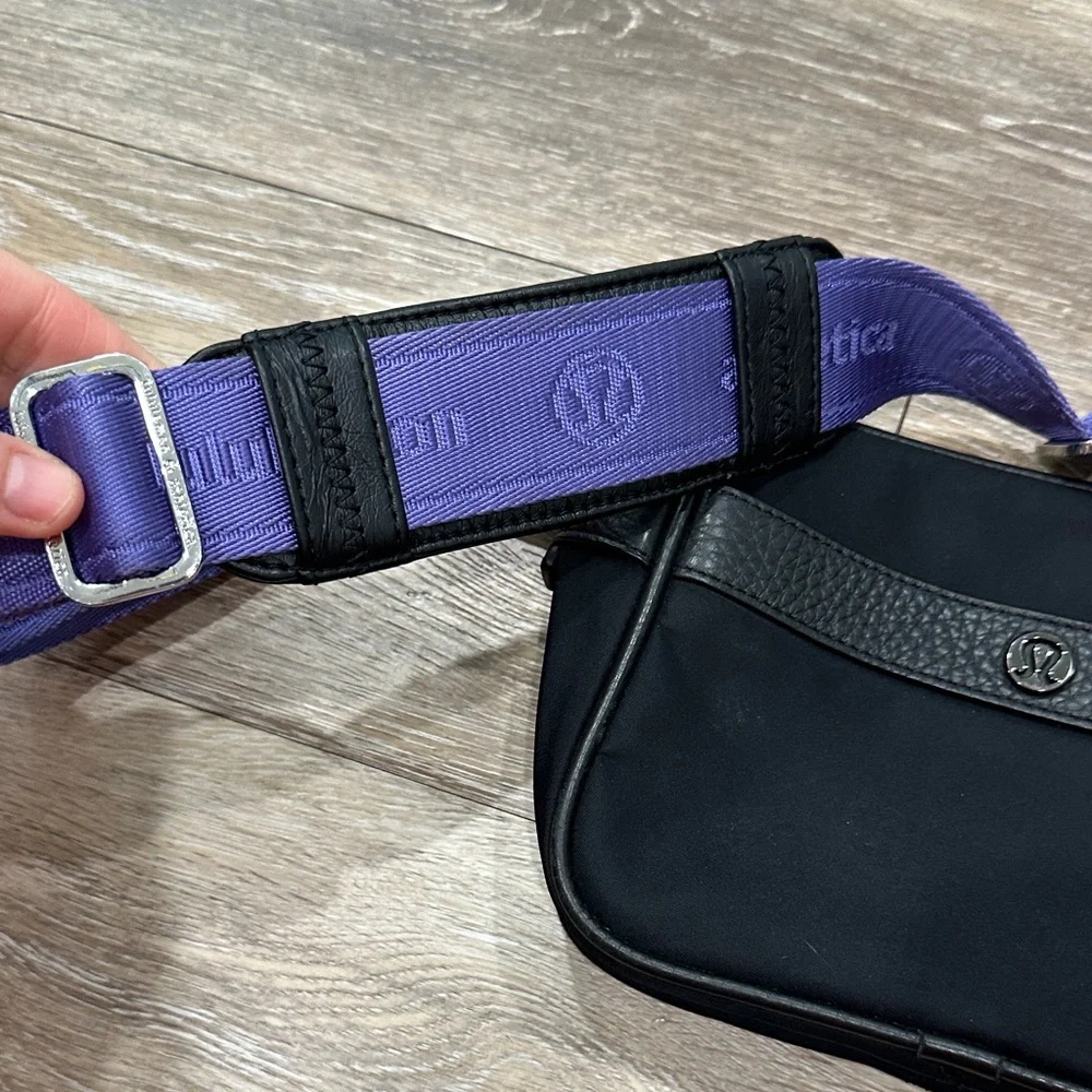 Like New! lululemon Now and Always Black Crossbody with Three Straps! - Picture 11 of 12
